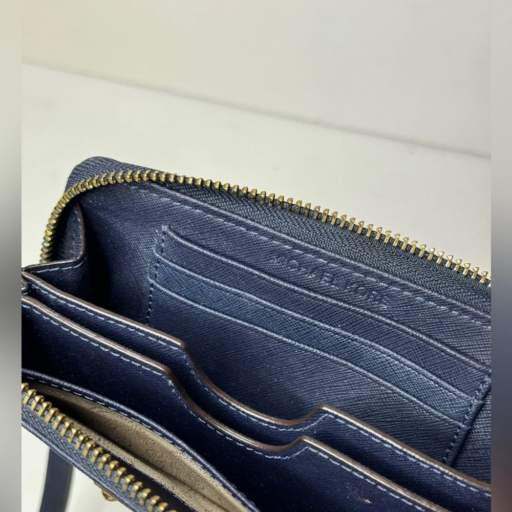 Michael Kors Saffiano Leather Multifunctional Wallet Wristlet